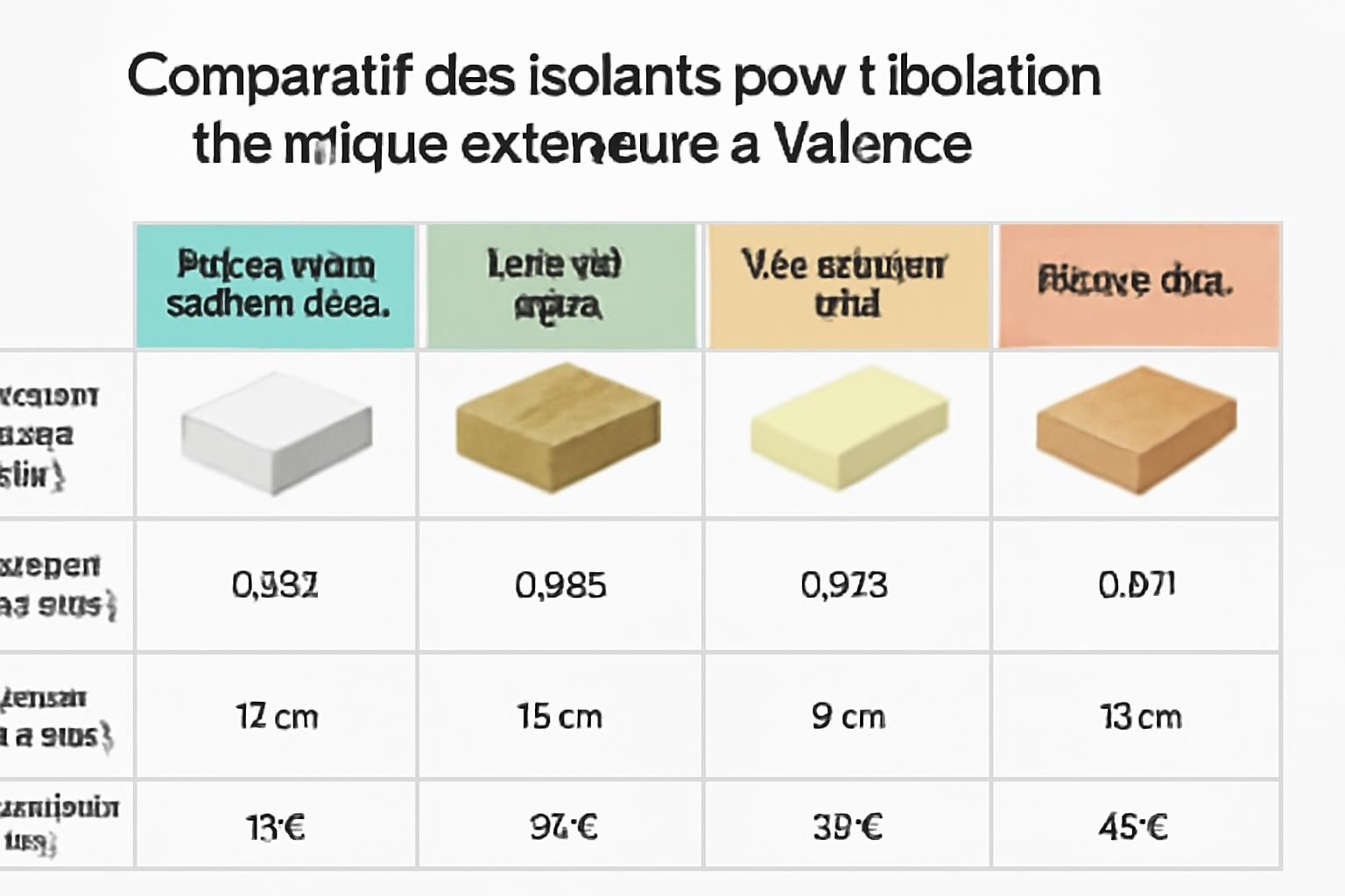 découvrez notre guide complet sur l'isolation thermique extérieure de maison à valence, avec une comparaison détaillée des différents isolants pour améliorer le confort et économiser l'énergie.